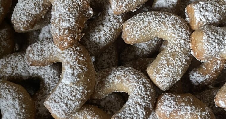 Vanilkové rohlíčky